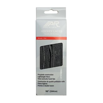 Pro-Stock Laces Silver Wax